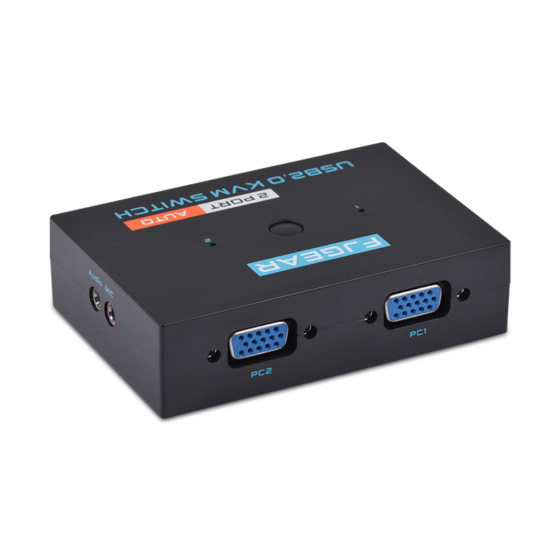 2 port KVM Switch Auto with AudioUSB KVM SwitchGUANG ZHOU FENG JIE